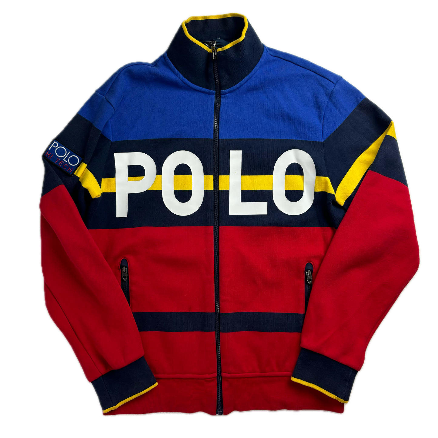 Hi-Tech Spell-Out Track Jacket Retro