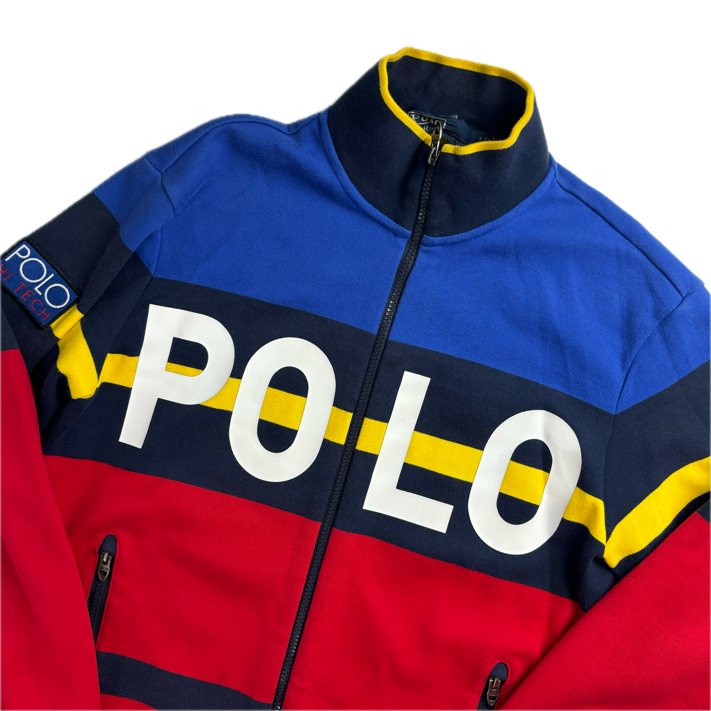 Hi-Tech Spell-Out Track Jacket Retro - S