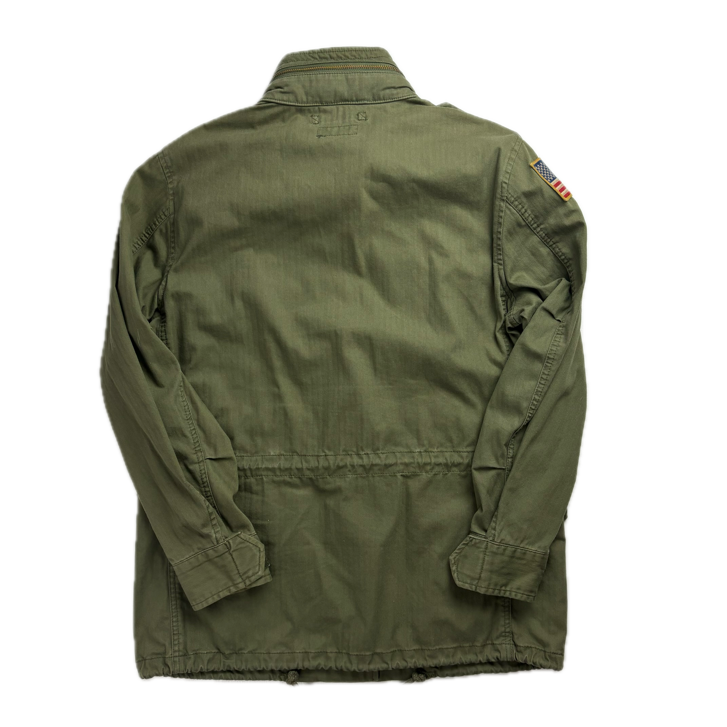 Green Military Field Jacket - S