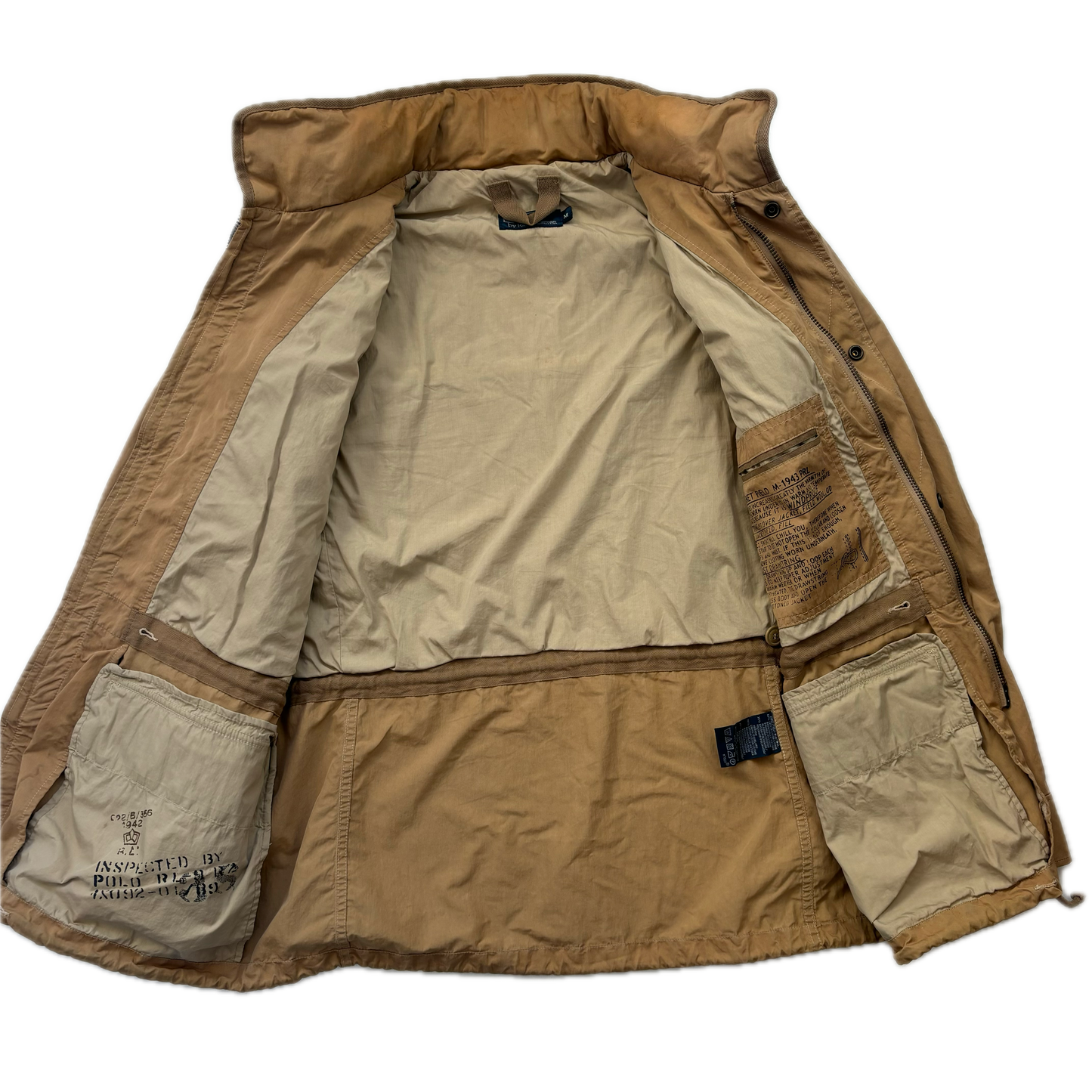Polo Ralph Lauren Tan Utility Jacket - M