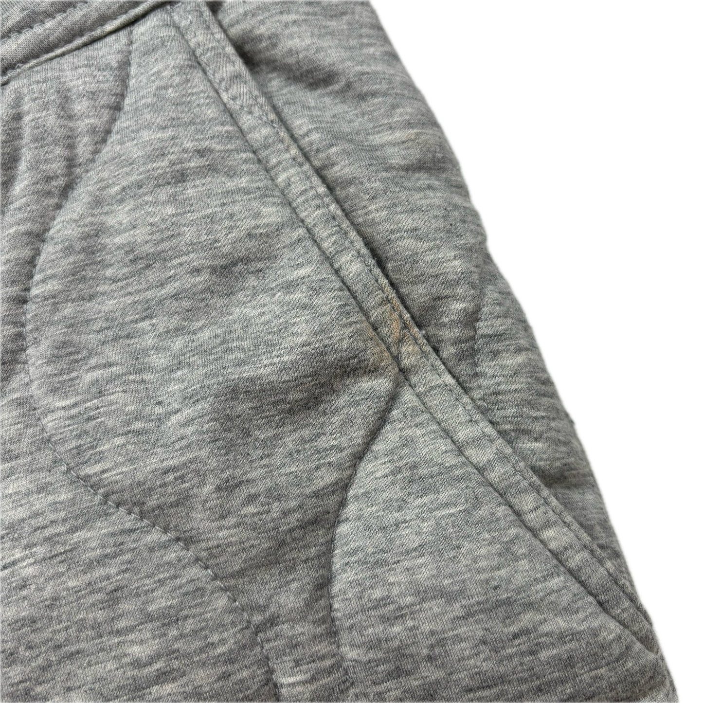 RLX Grey Quilted Tracksuit Joggers Quarter Zip (Sample) - S