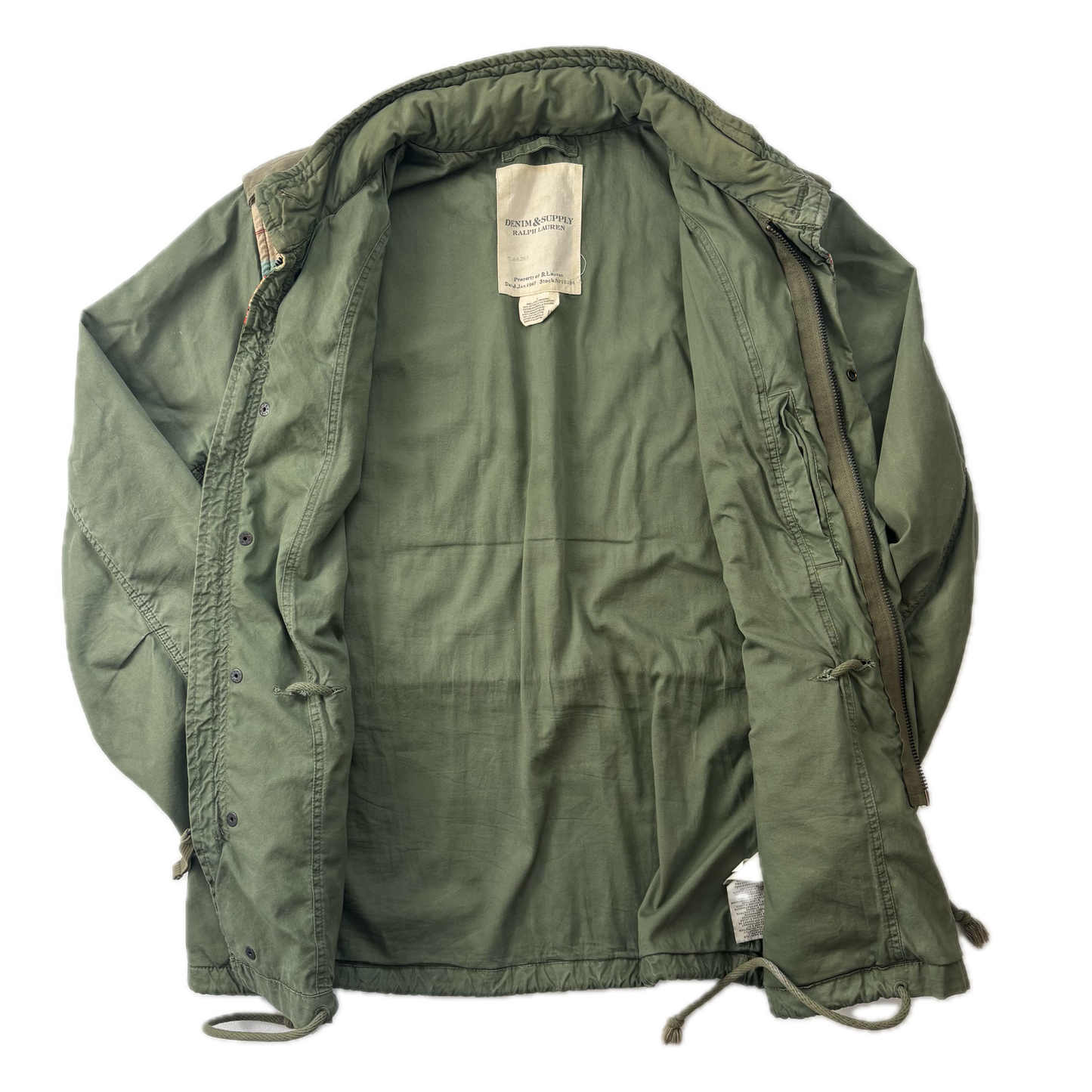 Serape Military Field Jacket - L