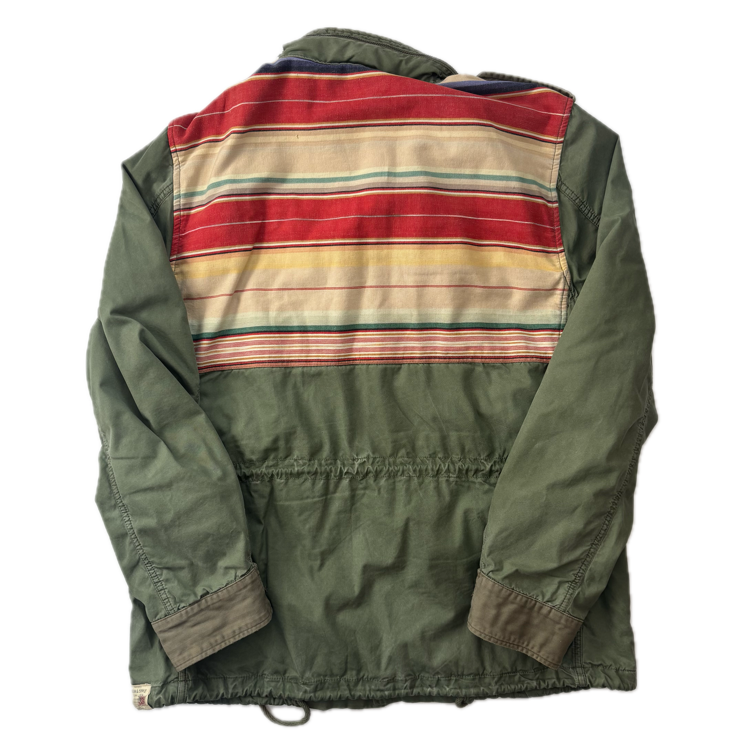 Serape Military Field Jacket - L