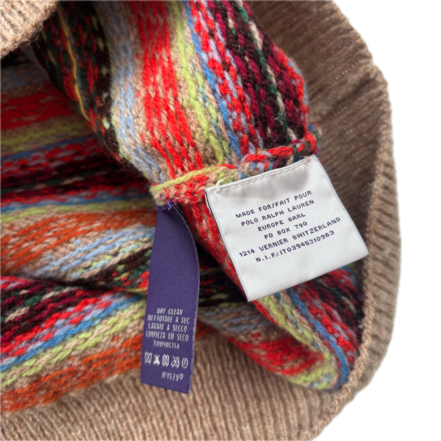 Ralph Lauren Purple Label Fairisle Vest - L