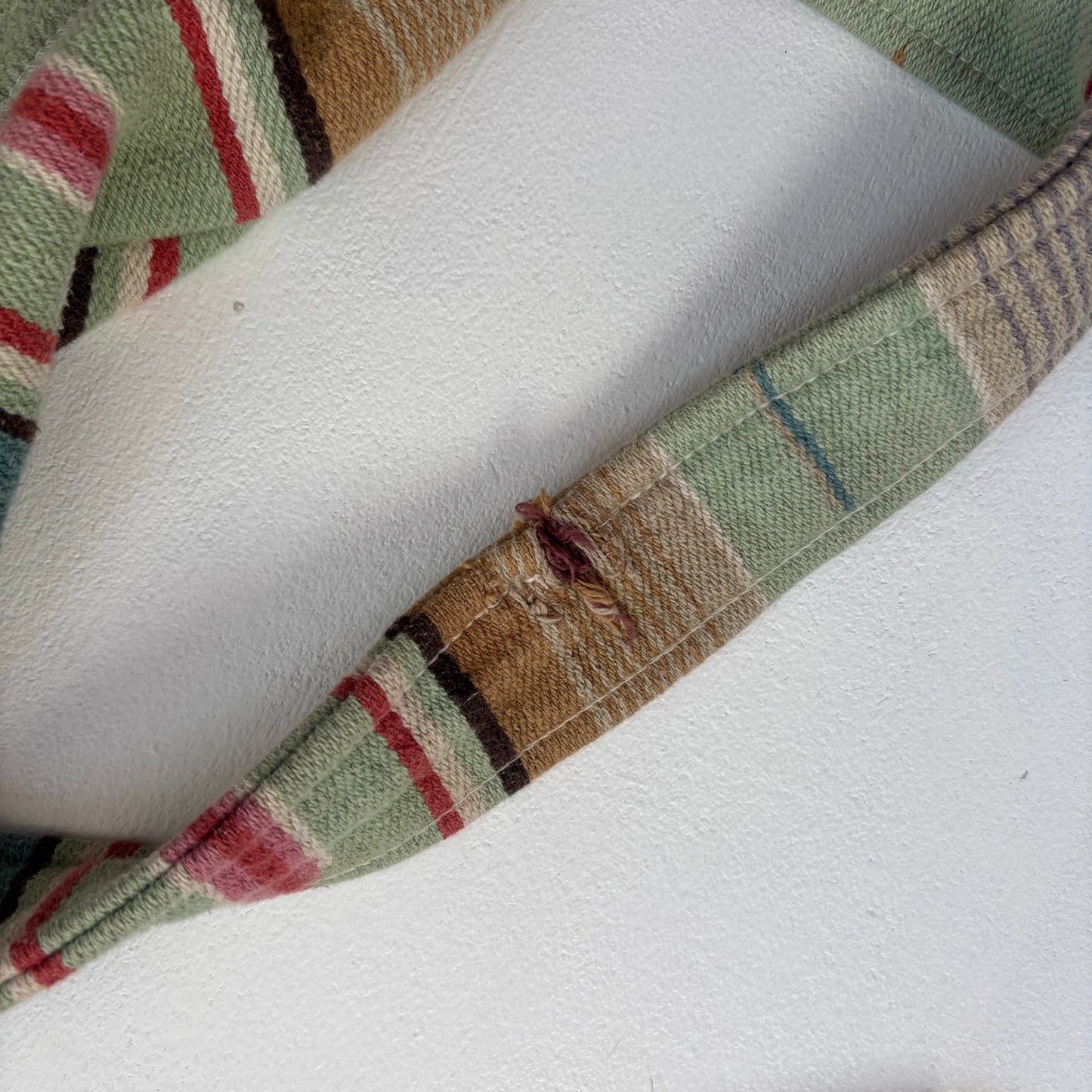 Aztec Cardigan Jacket Belted Long Robe - M/L