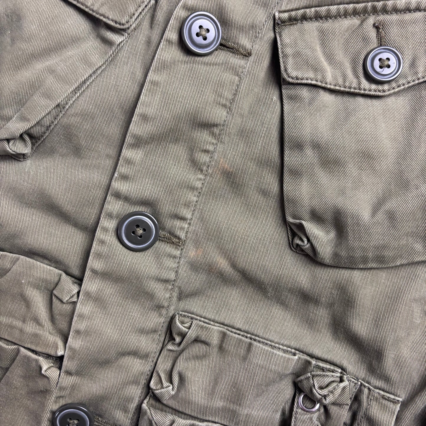 Green Utility Vest Military Army Dragon USNC - S