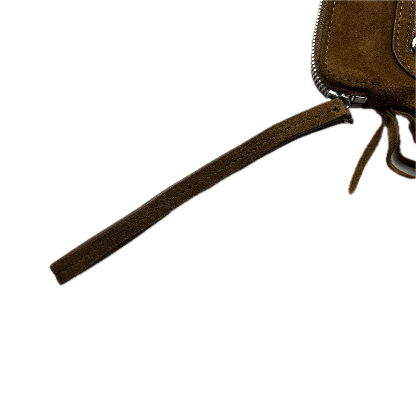 Suede Tassel Fringe Cosmetic Pouch Bag Purse Western Clutch