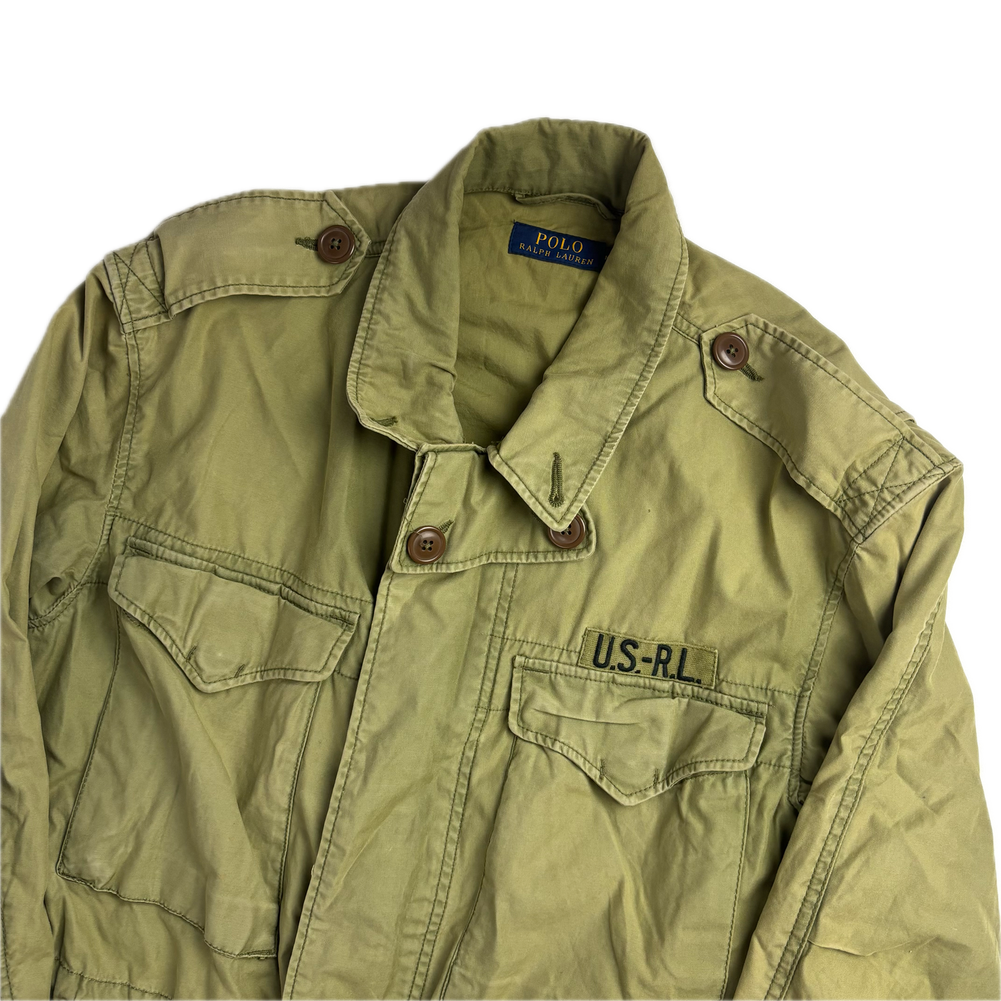 Green Military Army Parka - M