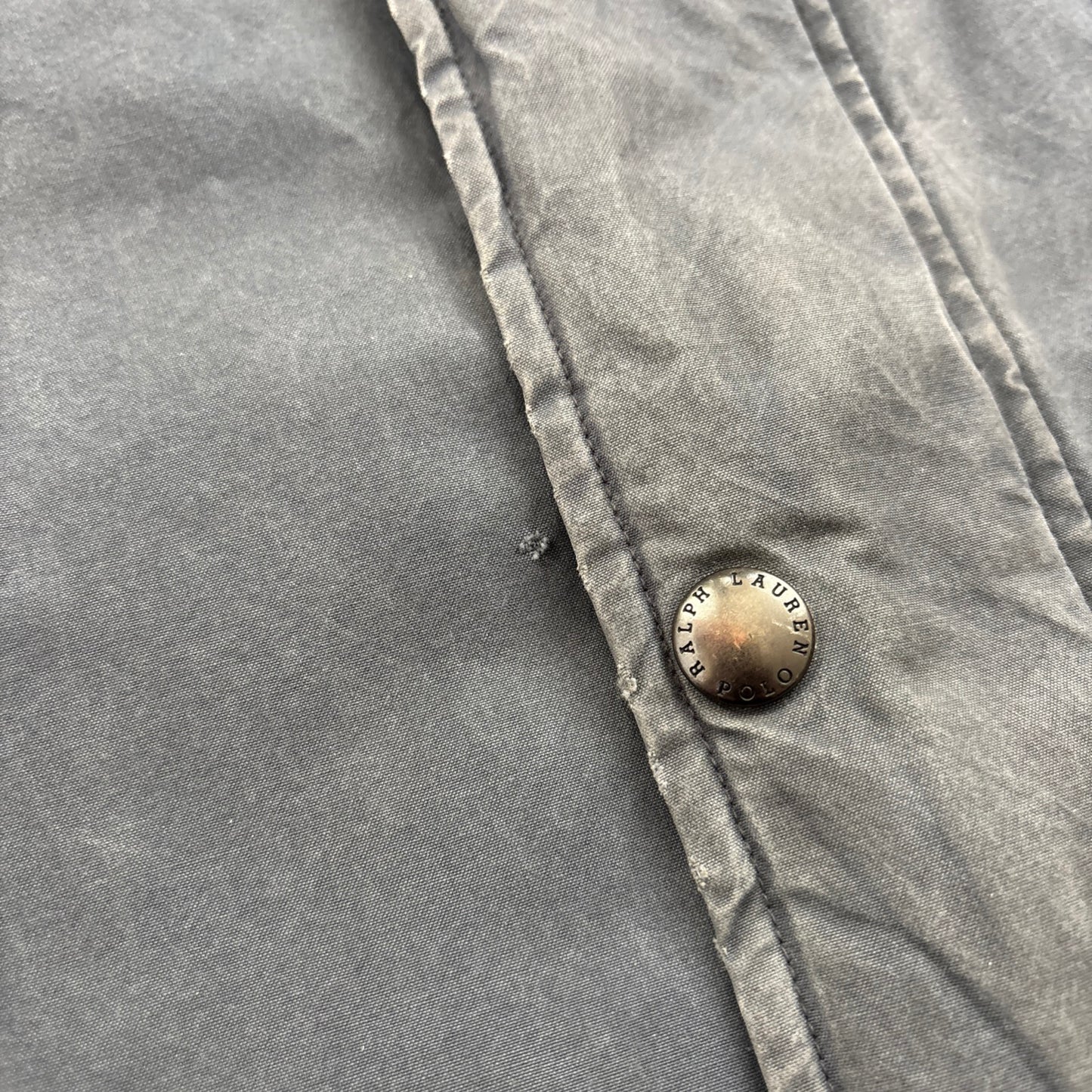 Polo Ralph Lauren Navy Jacket Waxed Coat Utility - XL