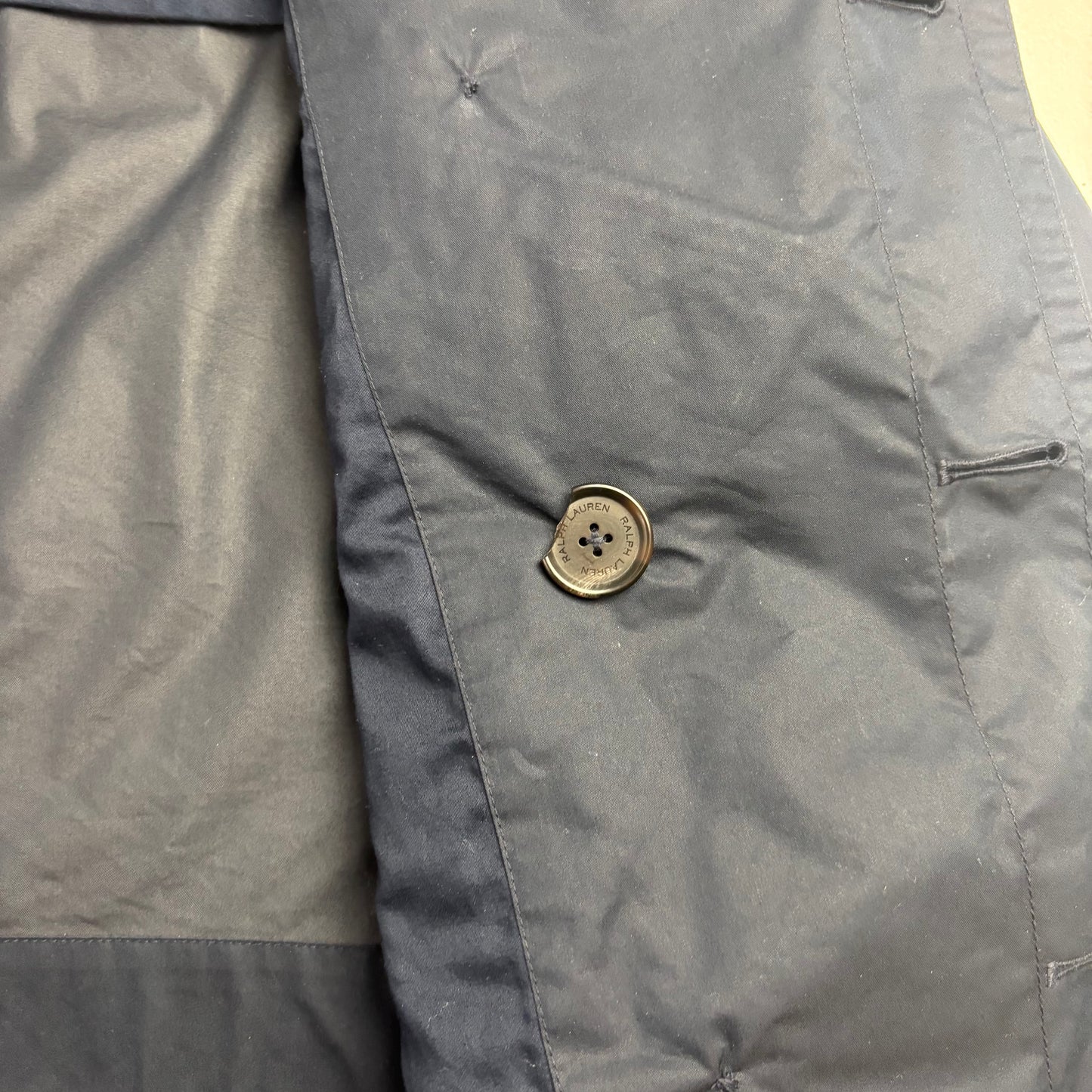 Polo Ralph Lauren Double Breasted Rain Coat Trench - M