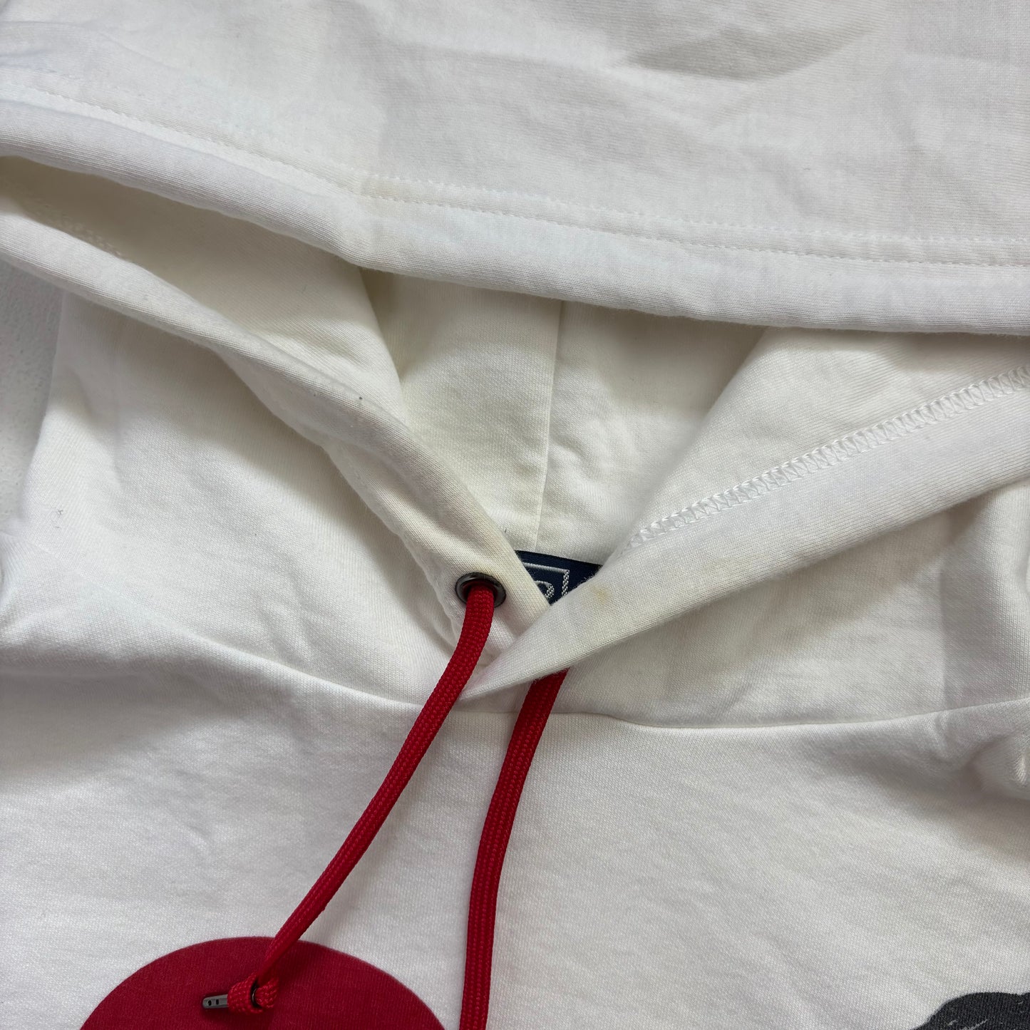 Polo Ralph Lauren White 93 Climb Graphic Hoodie Retro - S