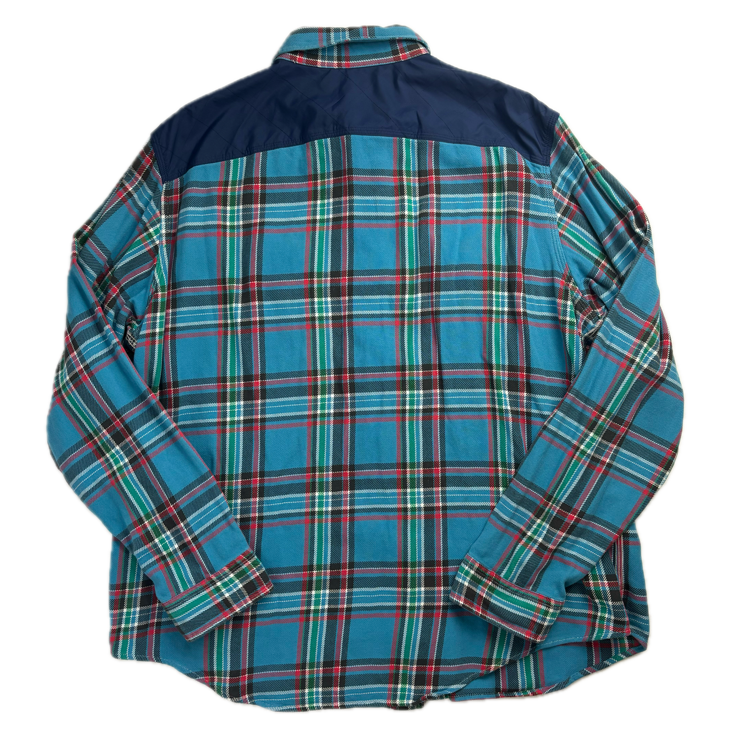 Blue Hybrid Sportsman Flannel Shirt Check - XL