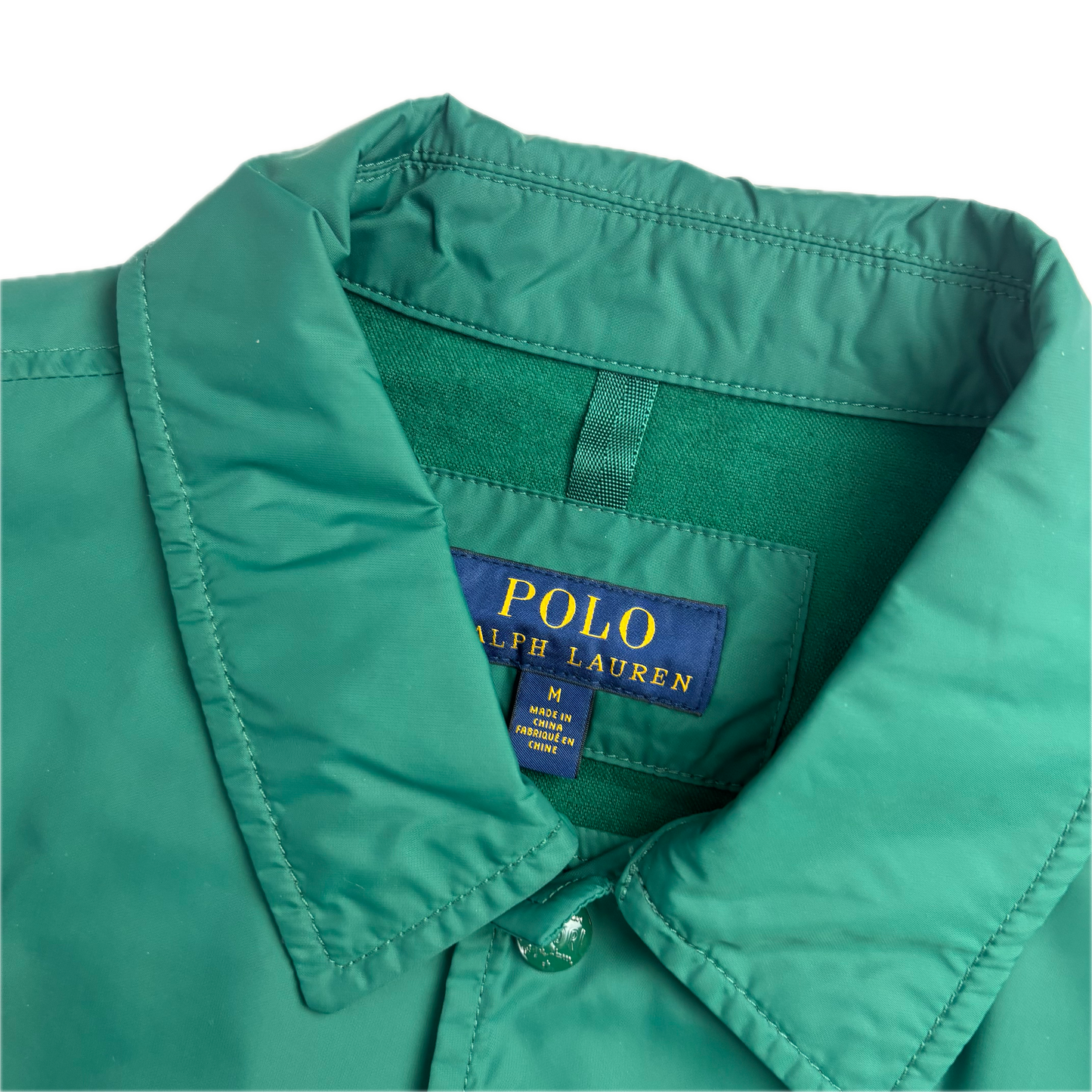 Green Polo Boosters Coach Jacket - M