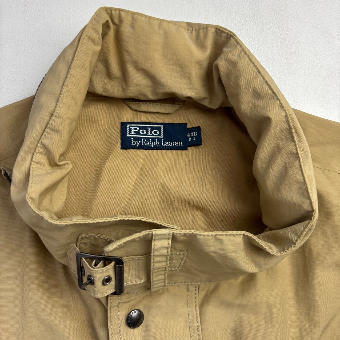 Polo Ralph Lauren Beige Utility Jacket - 4XB Big