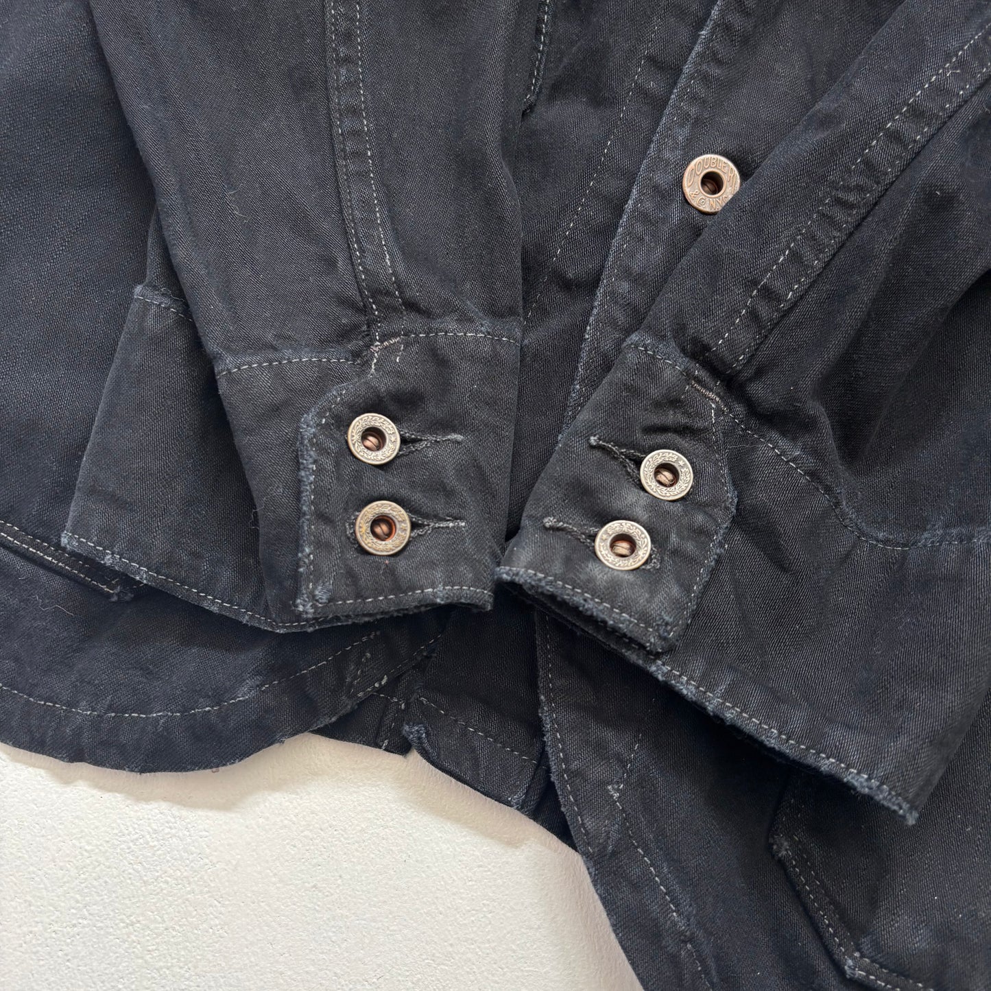 RRL Black Utility Chore Jacket - M