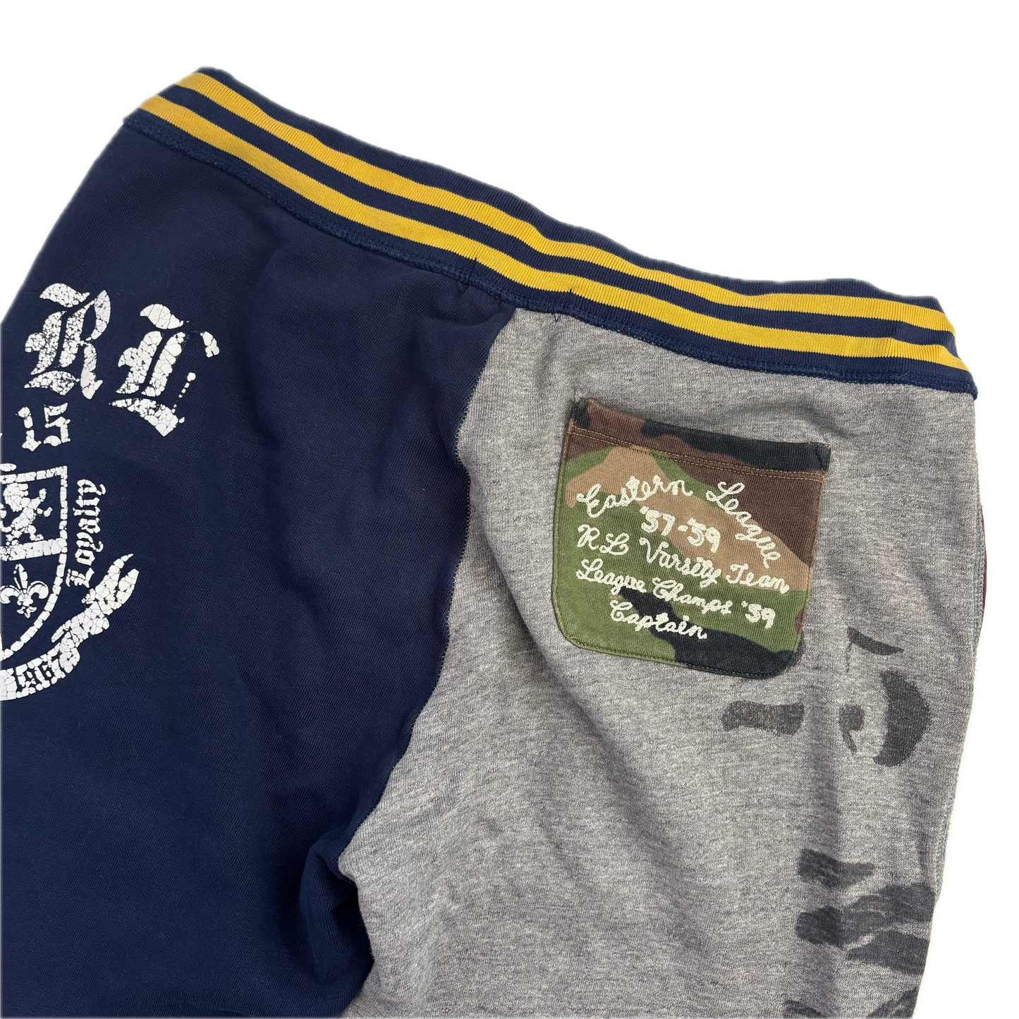 Polo Ralph Lauren Varsity Patchwork Joggers Track Pants - L