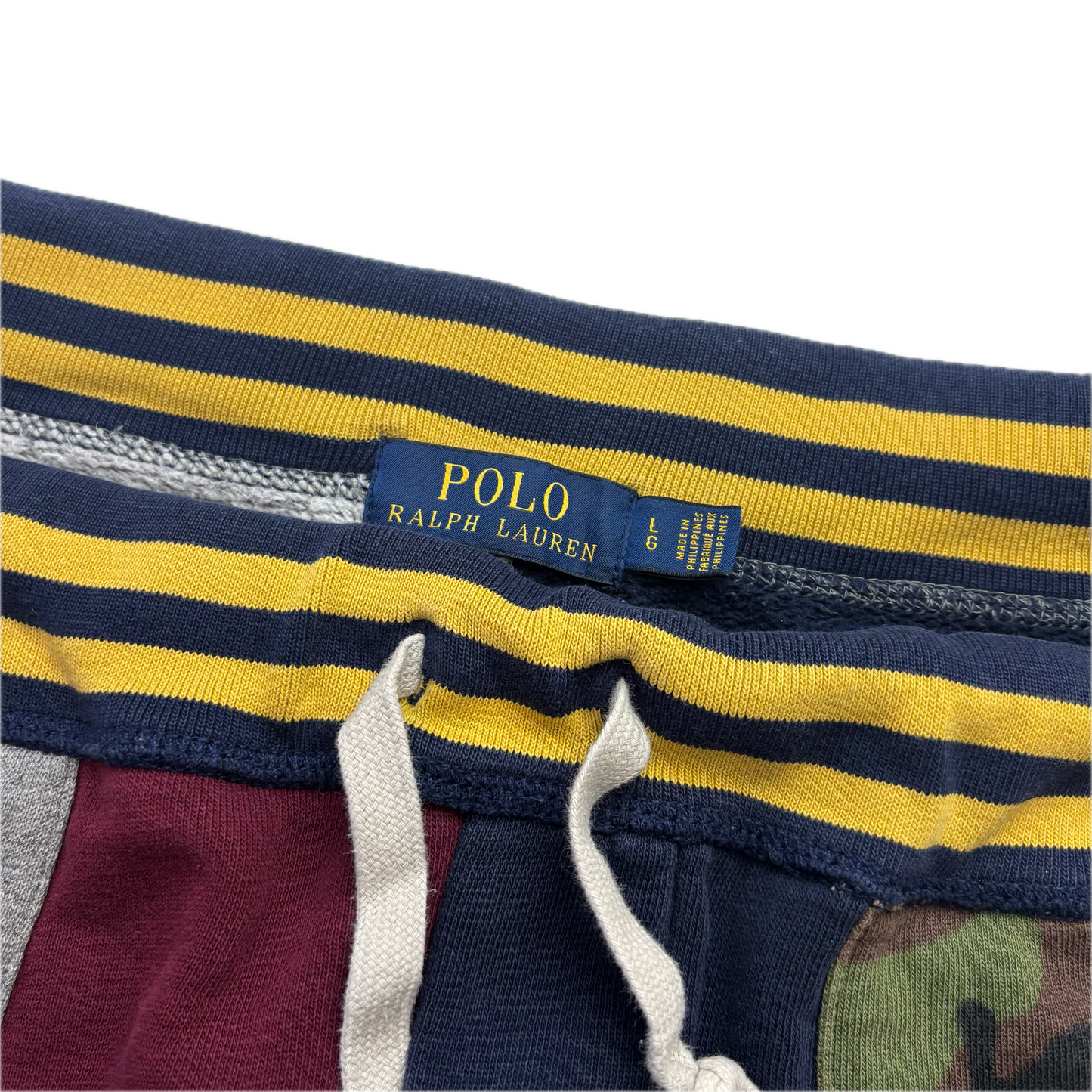 Polo Ralph Lauren Varsity Patchwork Joggers Track Pants - L