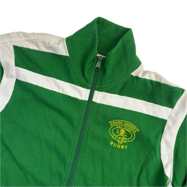 Rugby Green Track Jacket - M