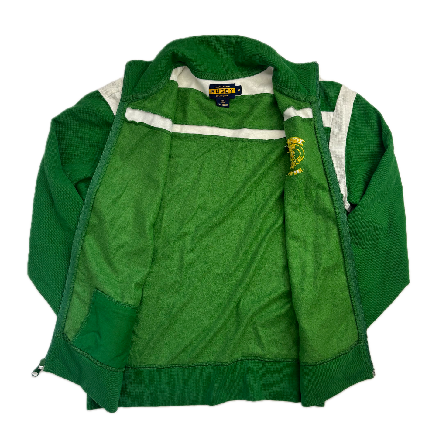 Rugby Green Track Jacket - M
