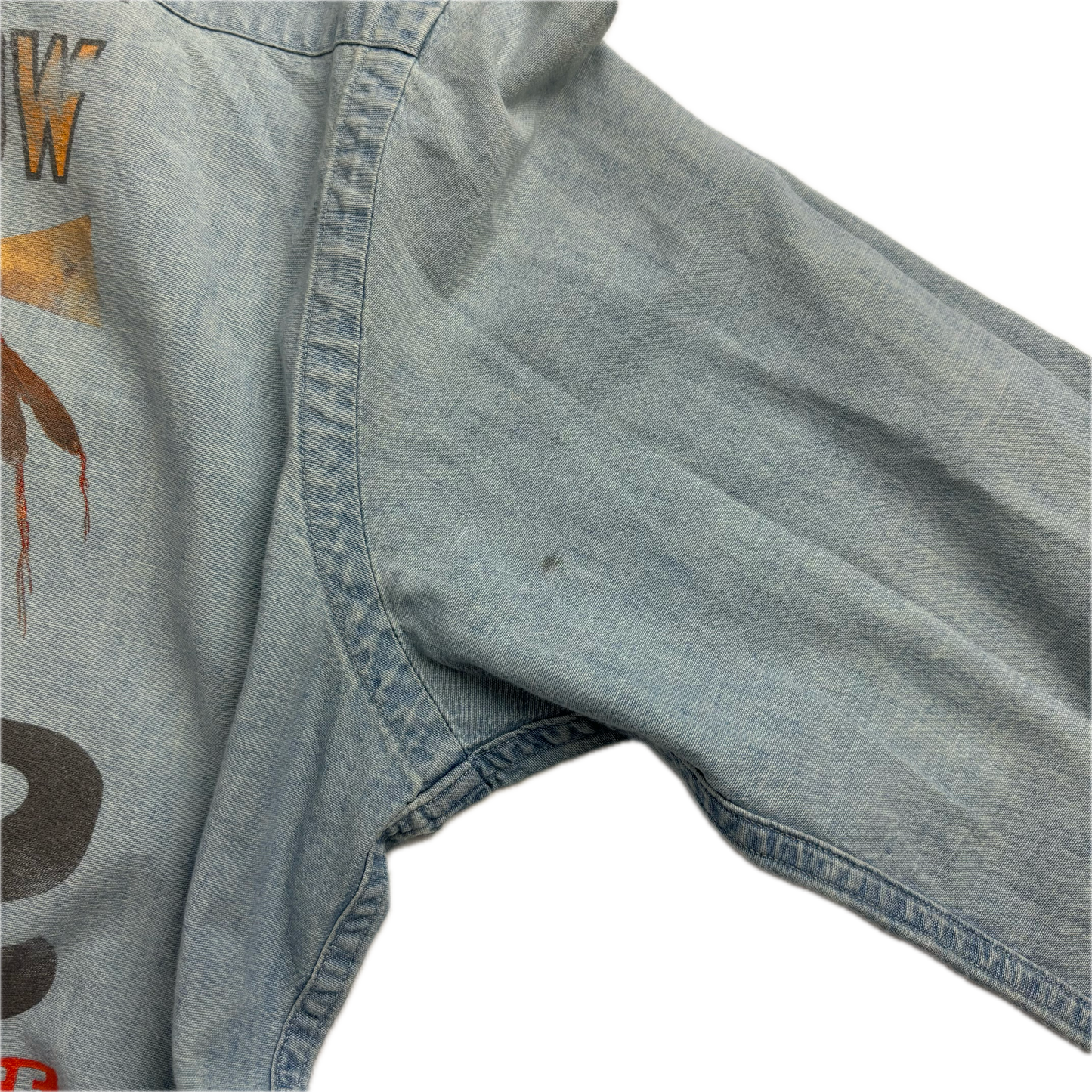 Wild West Show Chambray Shirt Indian Head Denim - M