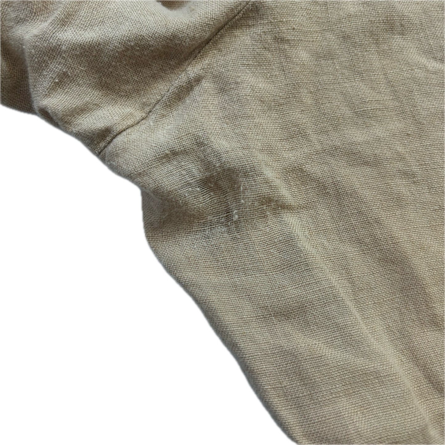 Beige Linen Shorts Willis - 31.5"