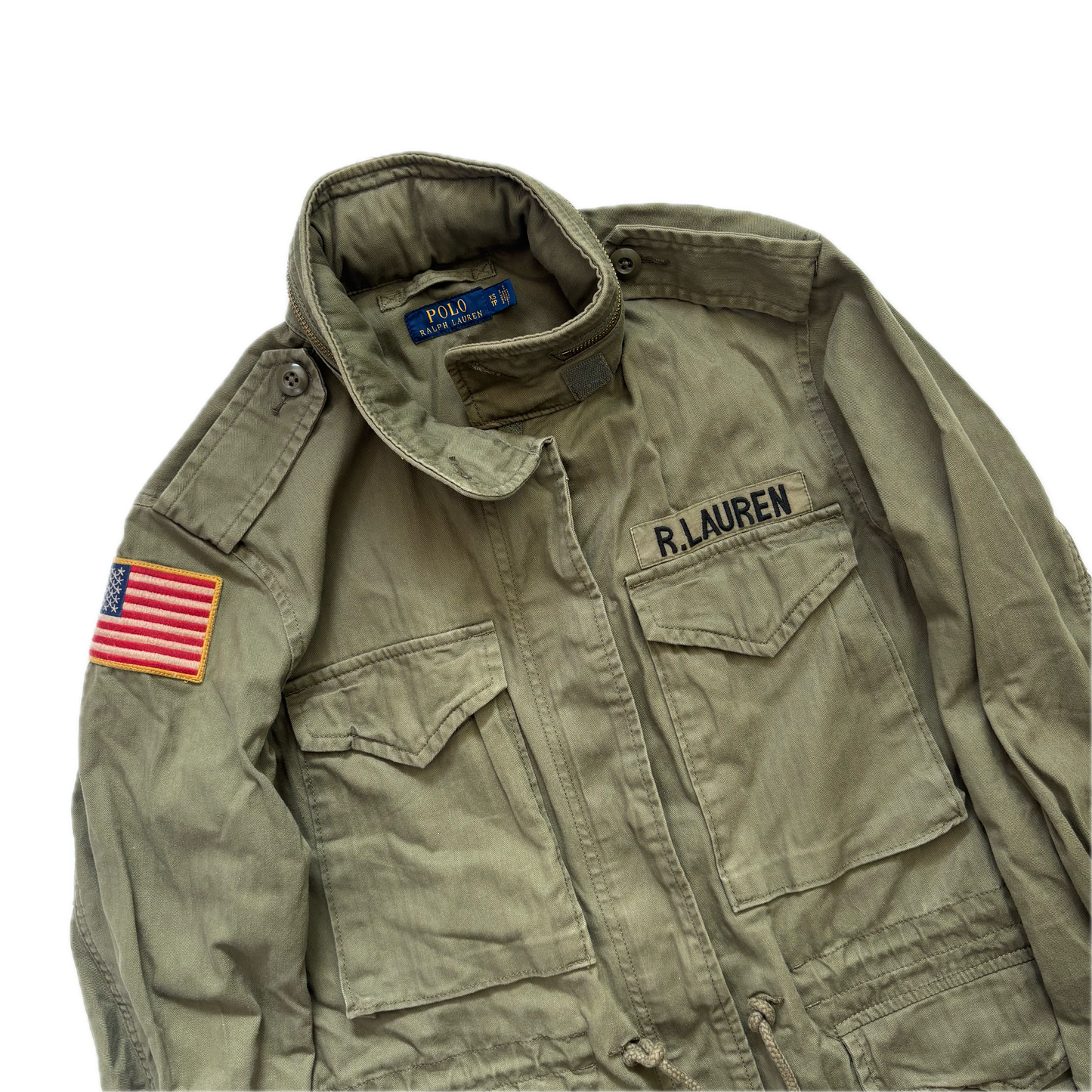 Green Military Field Jacket - XS