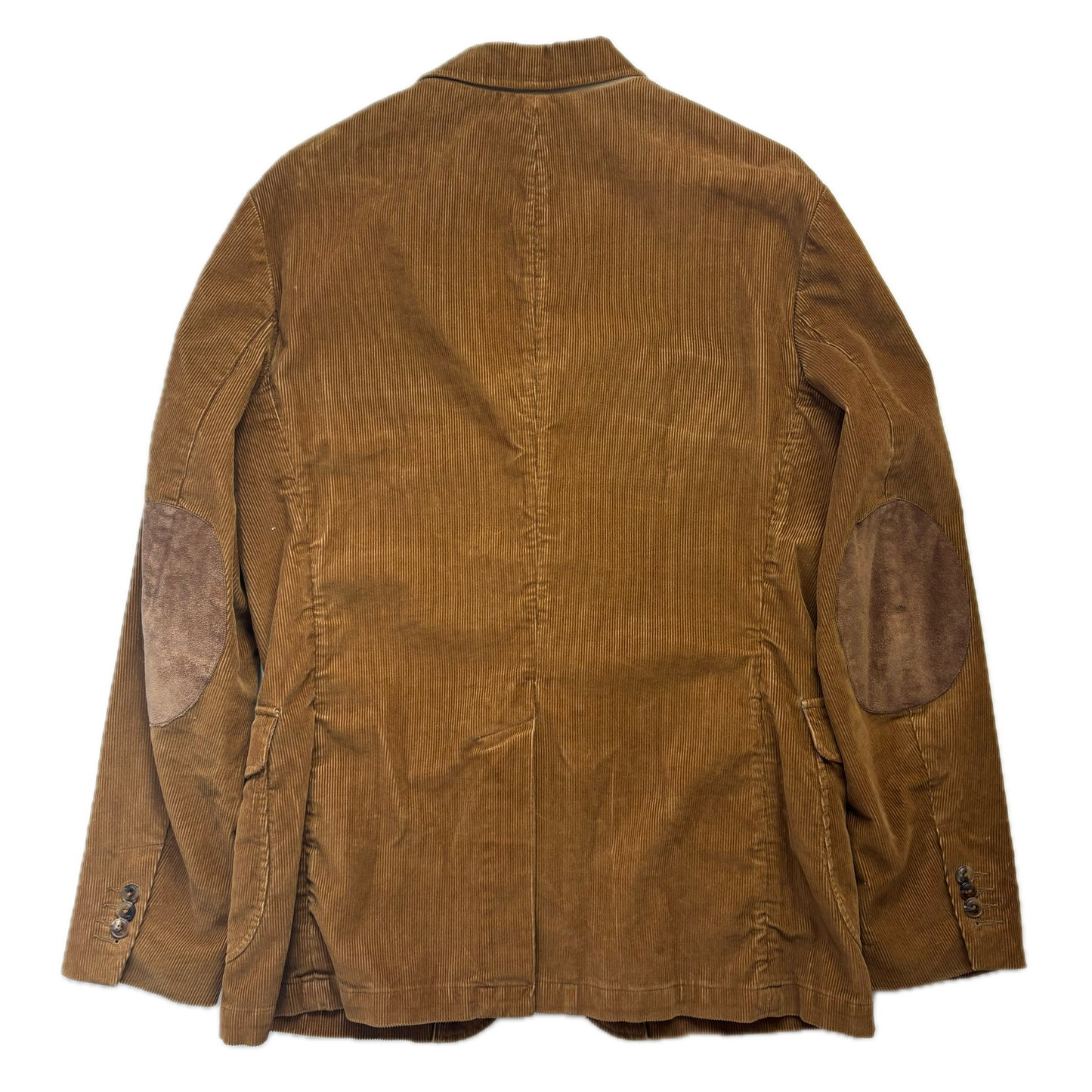 Polo Ralph Lauren Tan Corduroy Norfolk Blazer Sportscoat - 42R