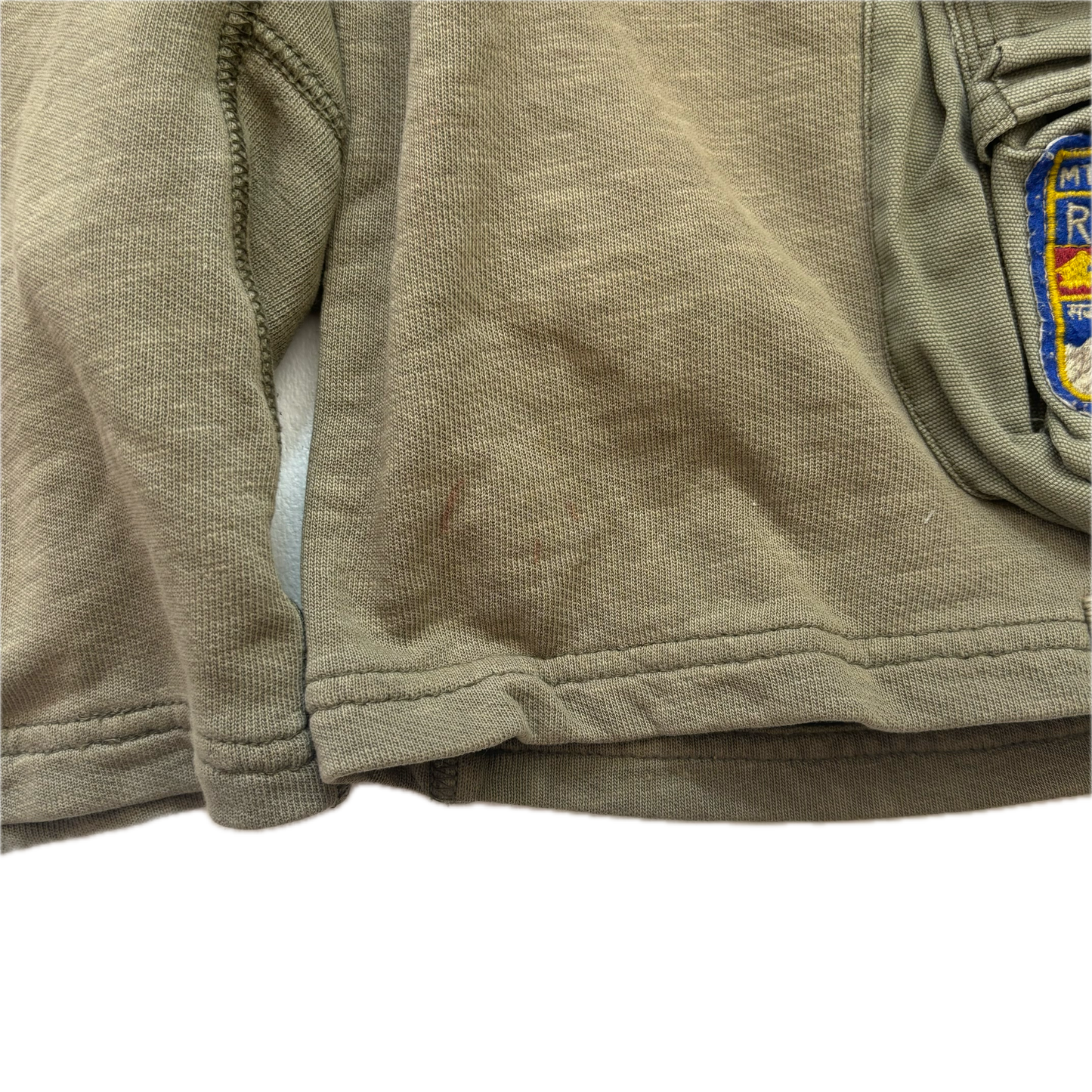 Olive Green Mountain Expedition Patch Shorts Himalayas - S