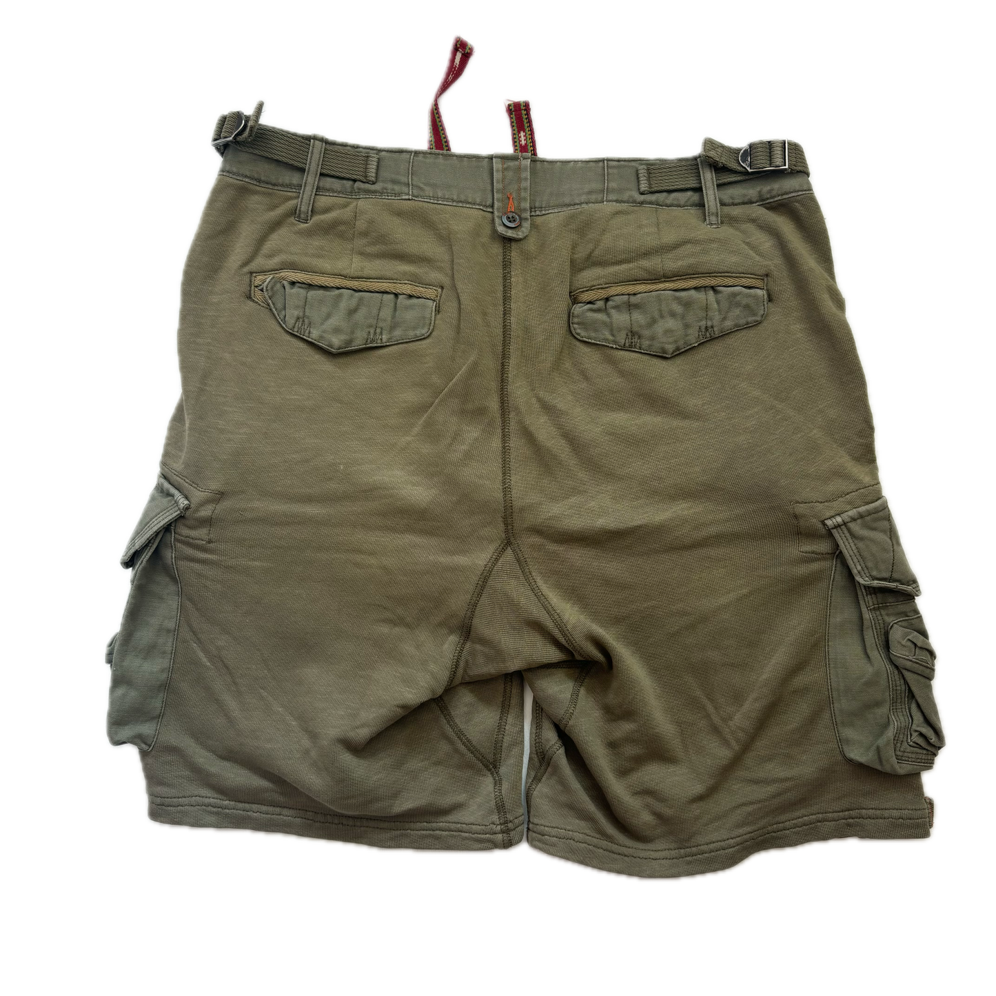Olive Green Mountain Expedition Patch Shorts Himalayas - S
