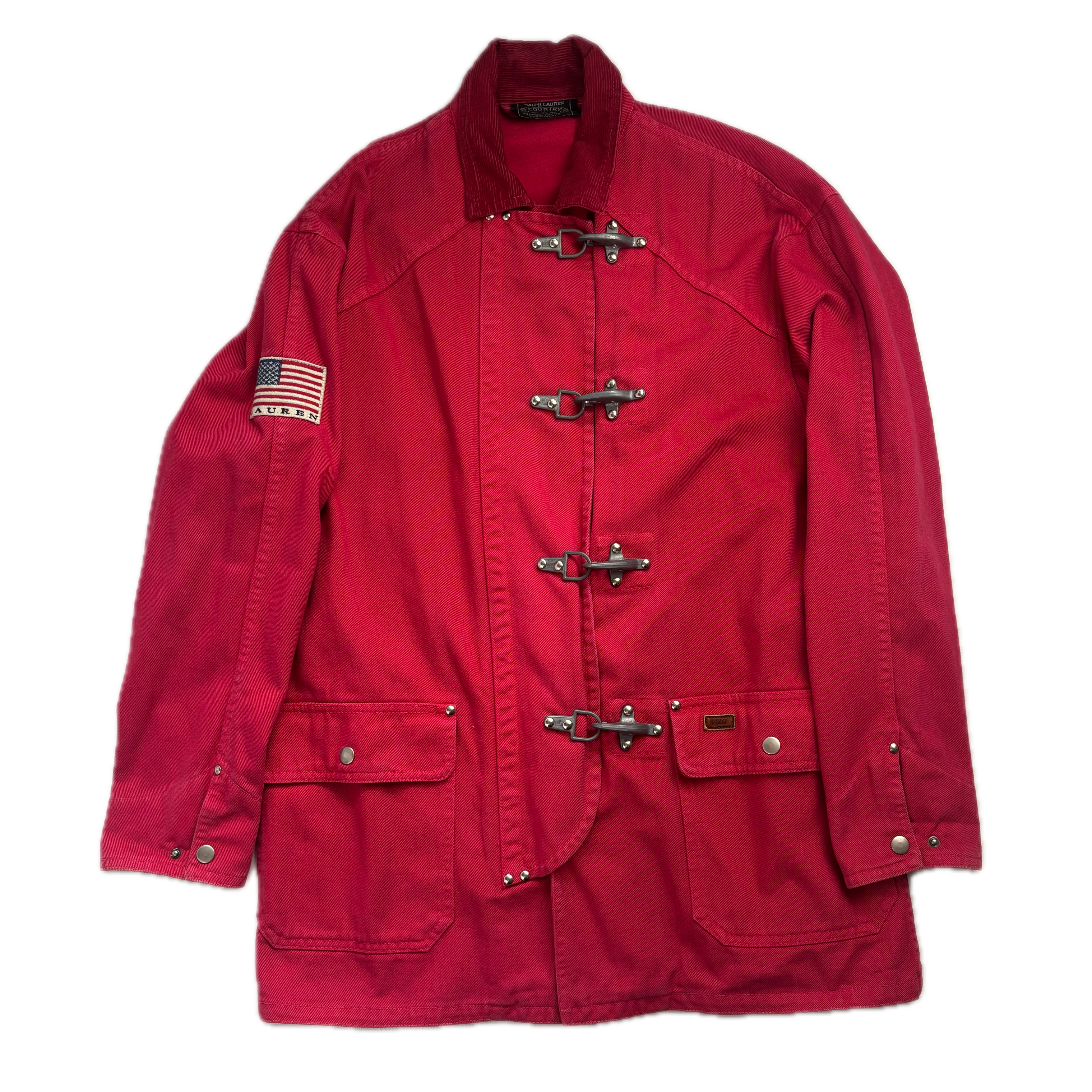 Ralph Lauren Polo Country Red Fireman Jacket - M – LORD RALPH LONDON