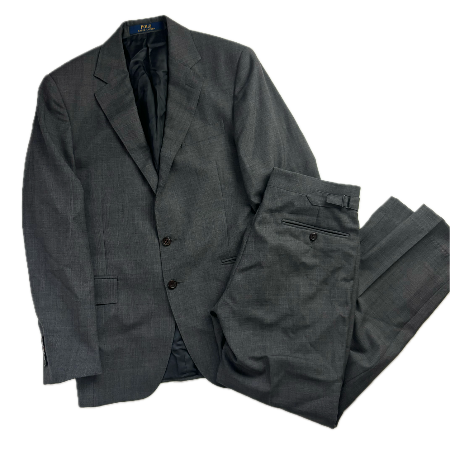Polo Ralph Lauren Glen Plaid Check Suit Blazer Prince Of Wales