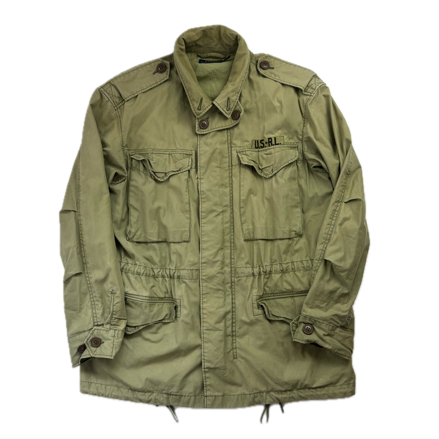 Polo Ralph Lauren Green Military Parka - L