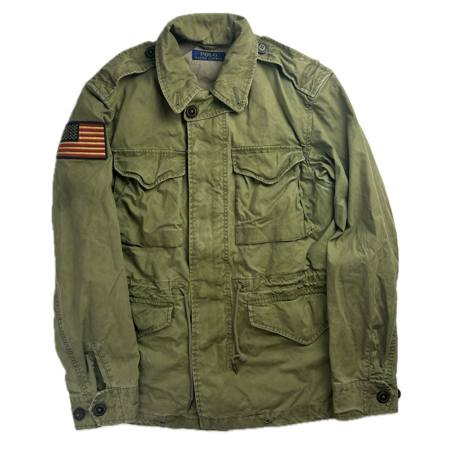 Polo Ralph Lauren Green Military Parka - S