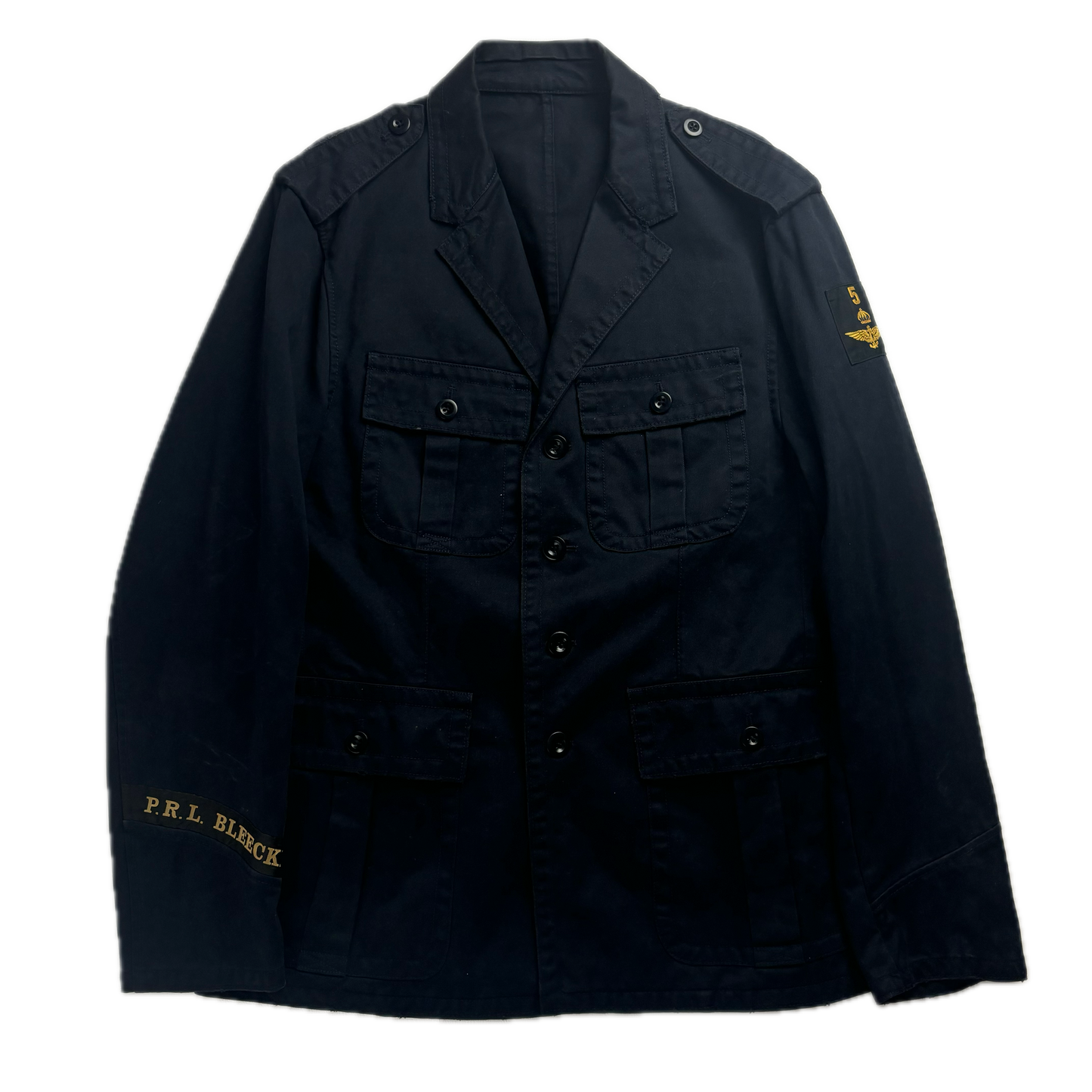 Polo Ralph Lauren Navy Military Blazer Sports Jacket