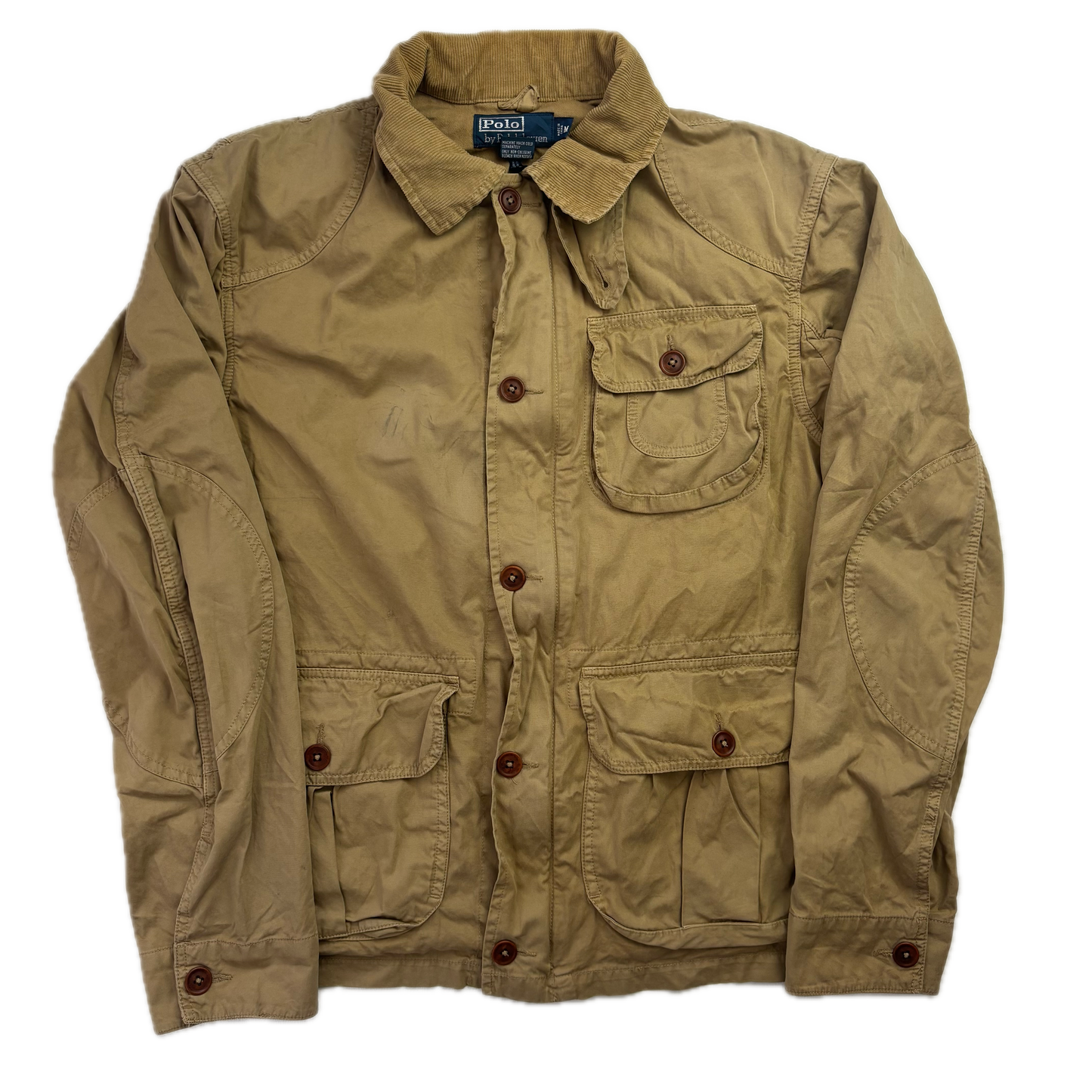 Polo Ralph Lauren Tan Barn Chore Jacket Hooded - M