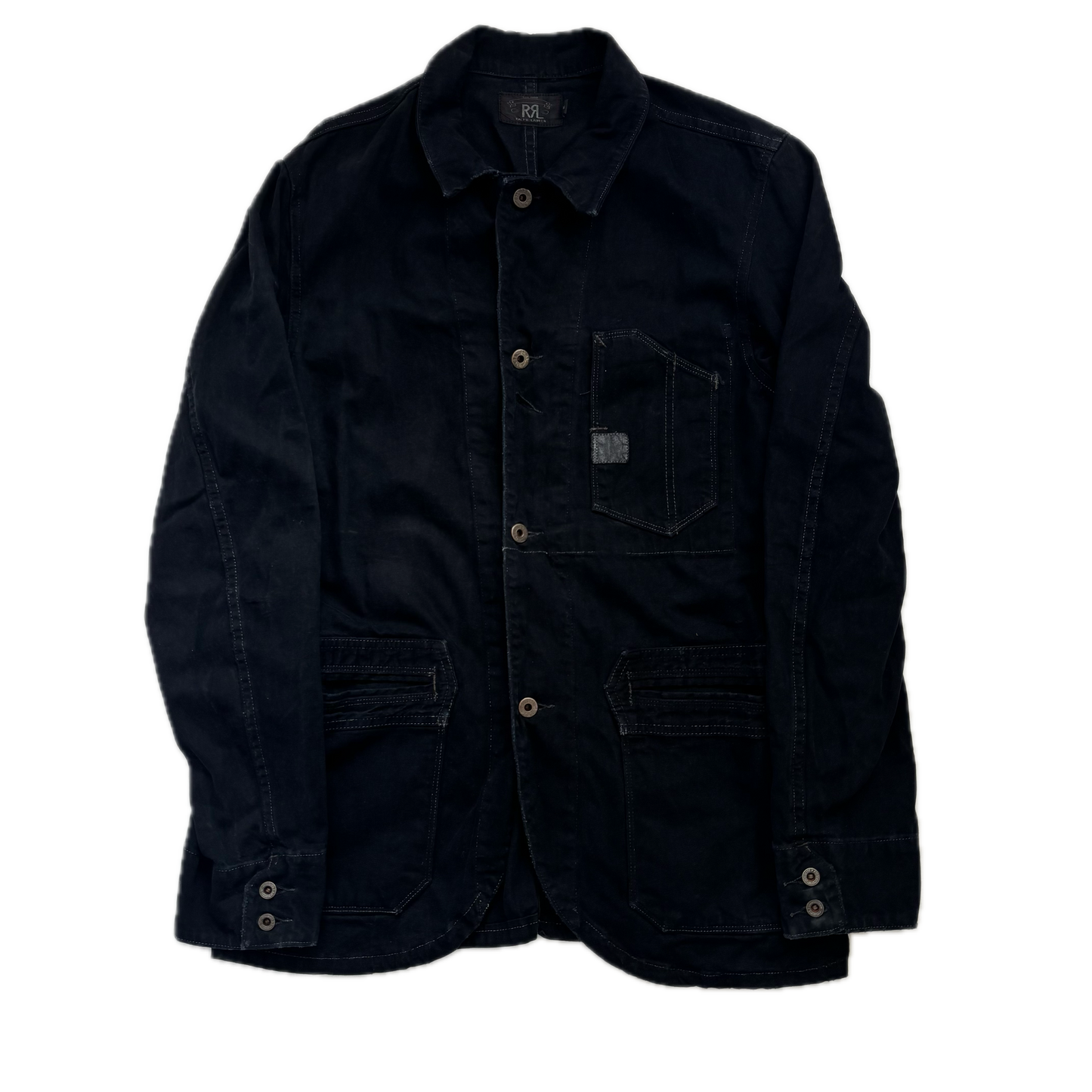 Ralph Lauren RRL Black Utility Chore Jacket - M
