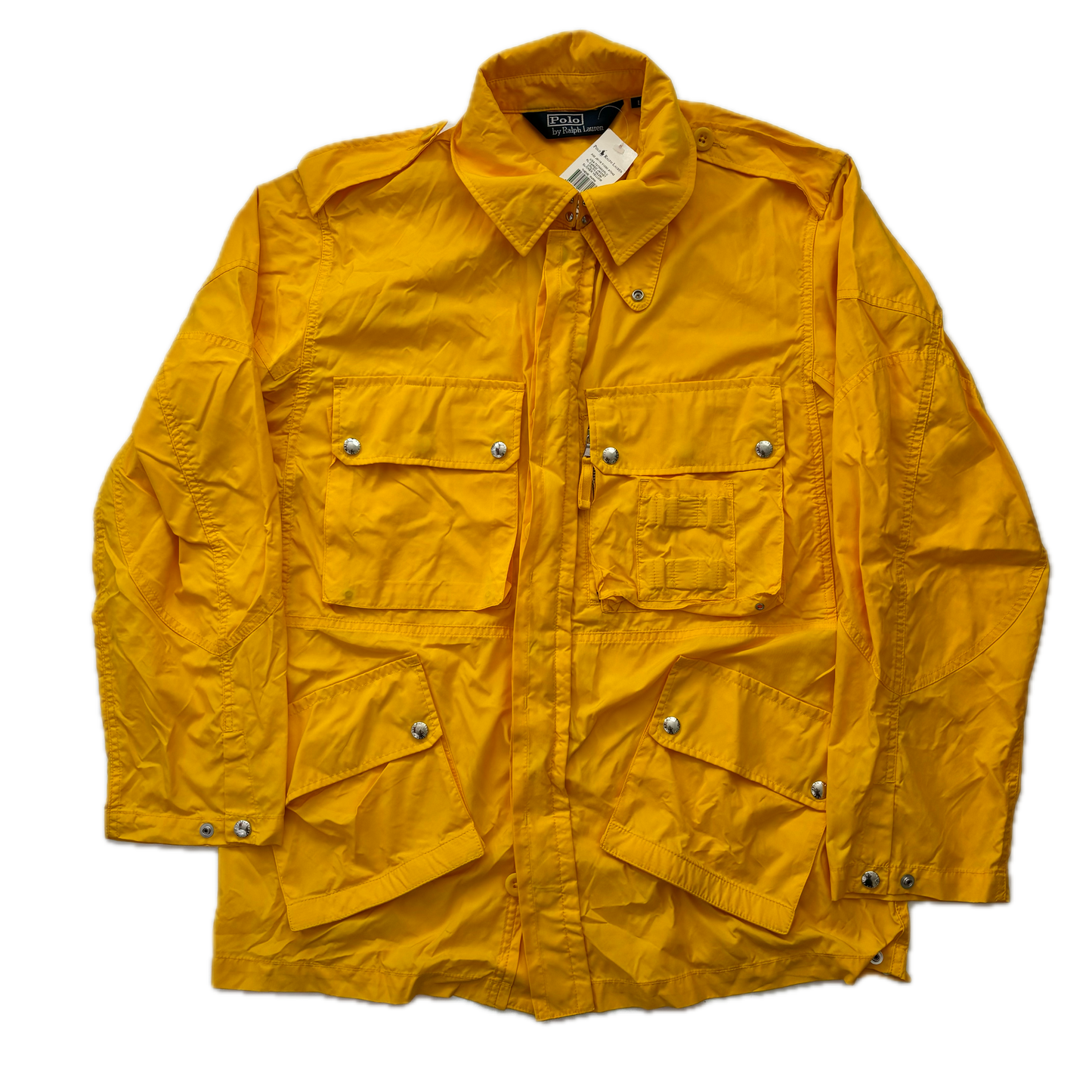 Yellow Combat Jacket Tropical Military Parka - L