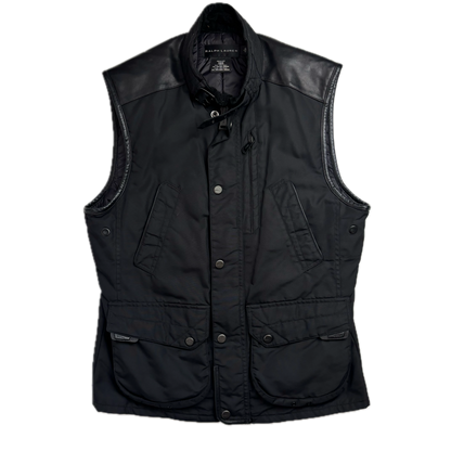 Black Label Utility Cargo Vest Black - S