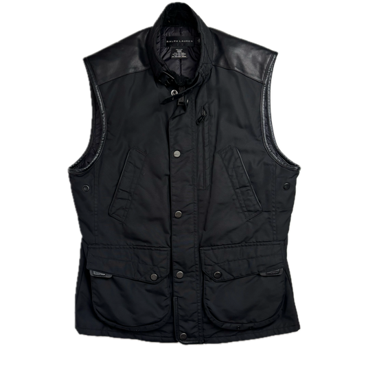Black Label Utility Cargo Vest Black - S