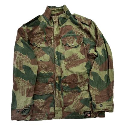 Denim & Supply Belgian Camo Smock Military Jacket Parka - L