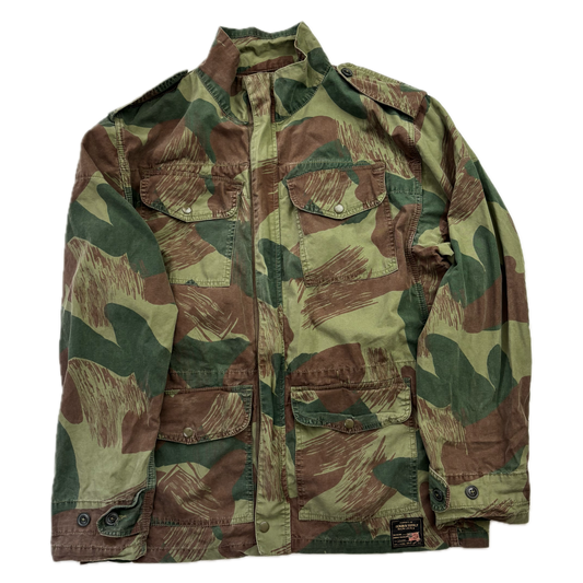Denim & Supply Belgian Camo Smock Military Jacket Parka - L