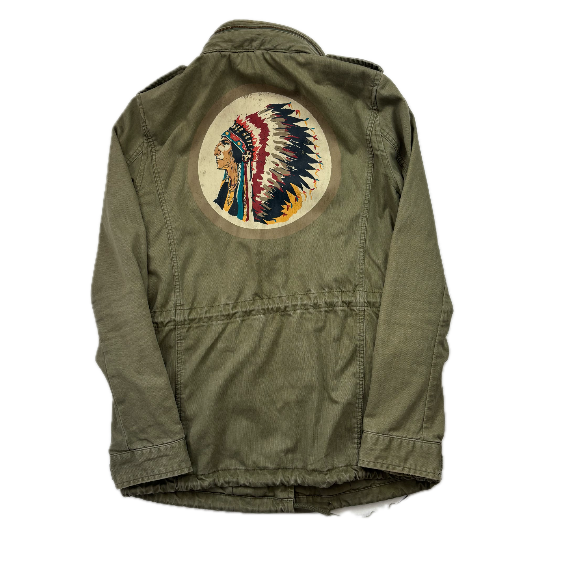Denim & Supply Indian Head Military Jacket Parka - S