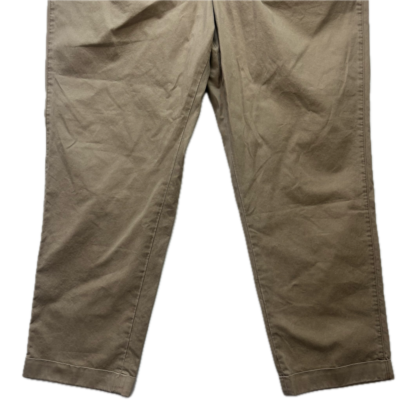 Polo Ralph Lauren Beige Whitman Officer Ghurka Military Trouser Chino Pants - 40x32