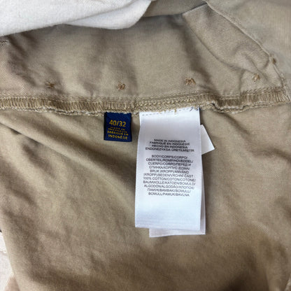 Polo Ralph Lauren Beige Whitman Officer Ghurka Military Trouser Chino Pants - 40x32