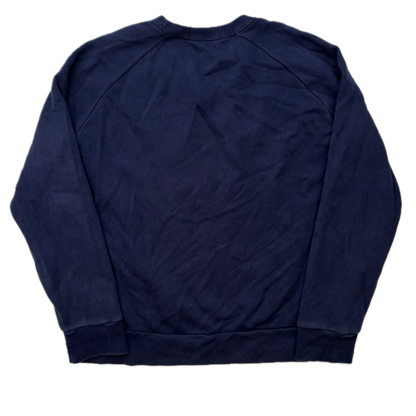 Polo Ralph Lauren Navy Cross Flags Sweatshirt Retro - L