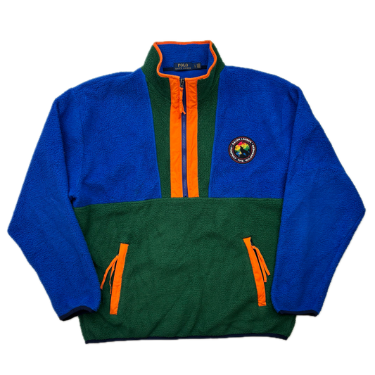 Polo Ralph Lauren Sportsman Wilderness Patch 1/4 Zip Fleece - L