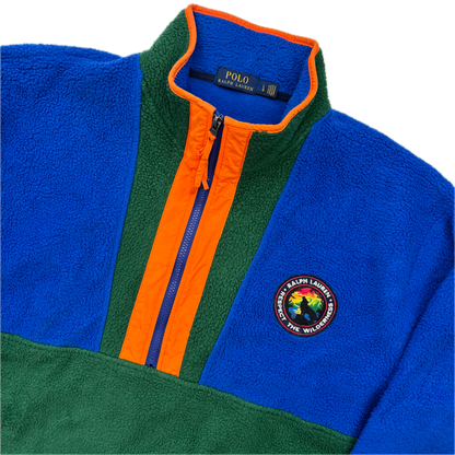 Polo Ralph Lauren Sportsman Wilderness Patch 1/4 Zip Fleece - L