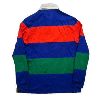 Polo Ralph Lauren Retro Hi Tech Colourblock Rugby Shirt - M
