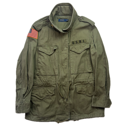 Polo Ralph Lauren Green Army Military Field Jacket - M