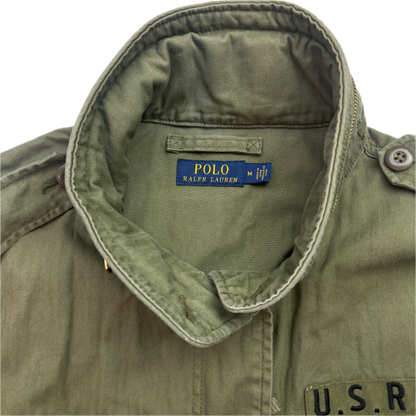 Polo Ralph Lauren Green Army Military Field Jacket - M